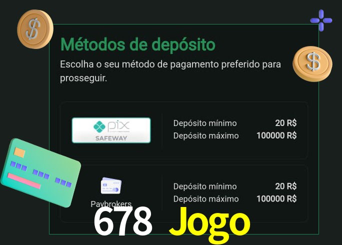 O cassino 678 Jogo oferece uma grande variedade de métodos de pagamento